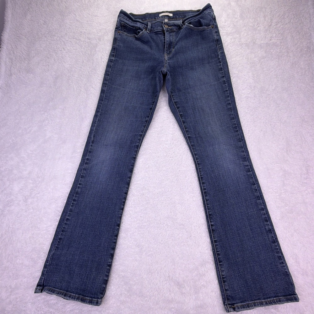 Levi's Jeans Classic Bootcut Womens‎ Sz 8 Dark Wash Stretch Denim (29x30)